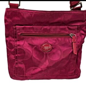 Coach Pink Leather Bag